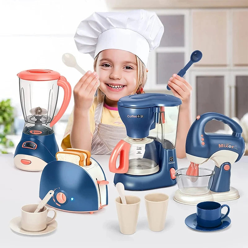 Mini eletrodomésticos  hairun brinquedos de cozinha