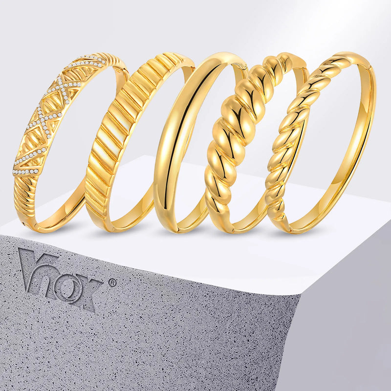 Pulseiras de aço inoxidável Vnox