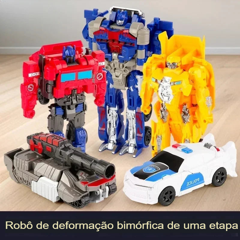 Carro que transforma em robô