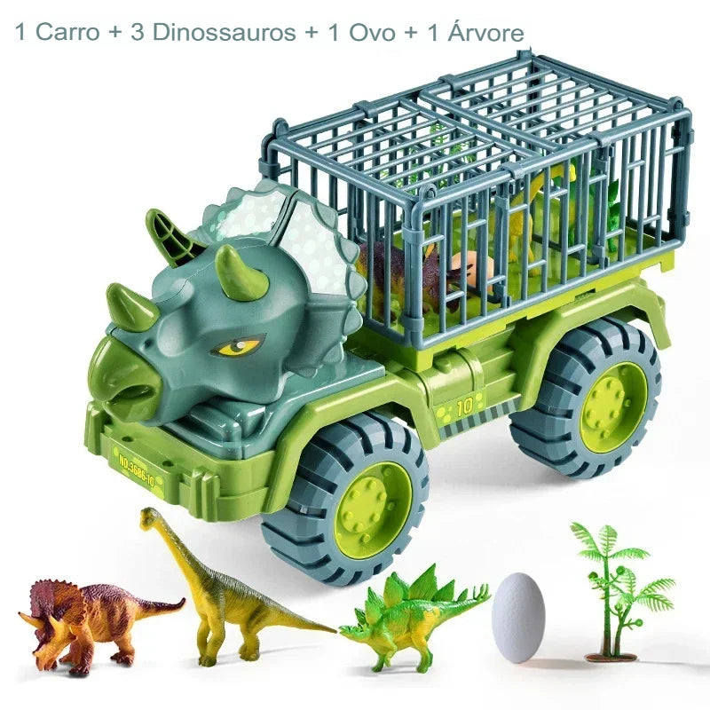 Carro de brinquedos dinossauro