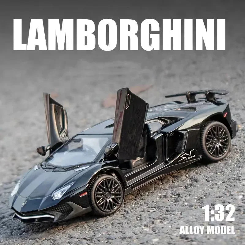 1:32 Lamborghinis SV LP750-4 Modelo de Carro Esportivo