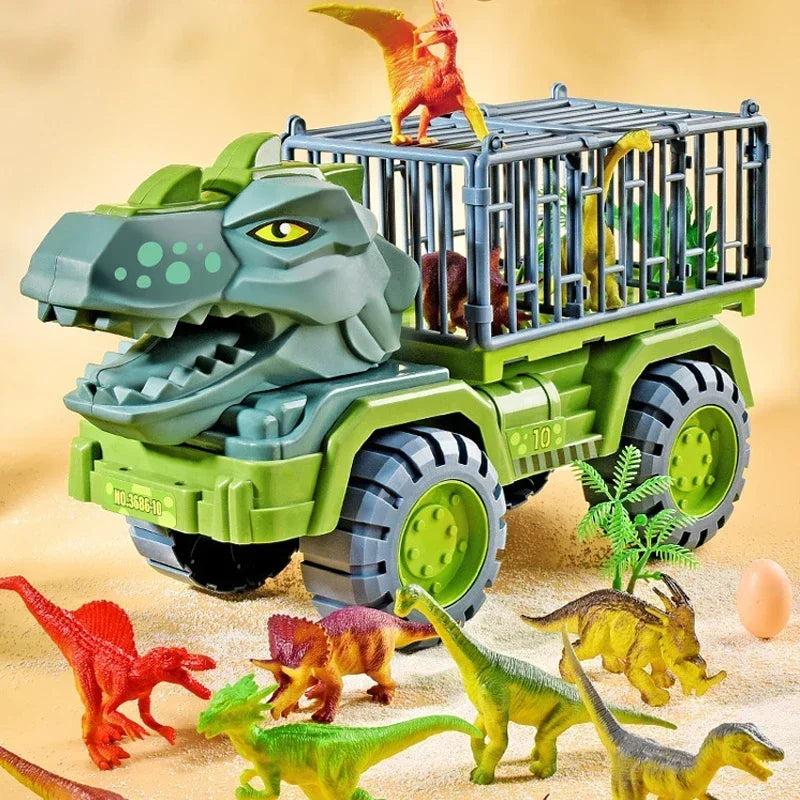 Carro de brinquedos dinossauro