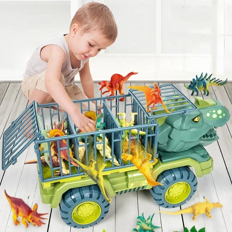 Carro de brinquedos dinossauro