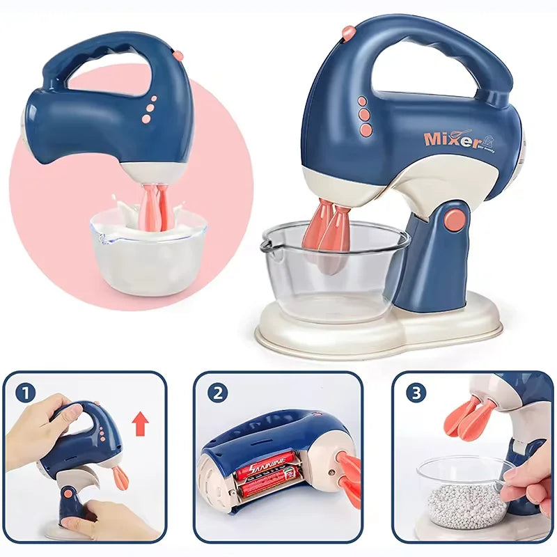 Mini eletrodomésticos  hairun brinquedos de cozinha