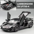 1:32 Lamborghinis SV LP750-4 Modelo de Carro Esportivo